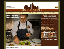 Tablet Screenshot of bigcitychefs.com